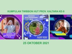 Twibbon Selamat Hari Jadi dan HUT Provinsi Kalimantan Utara Ke 9 – 25 Oktober 2021